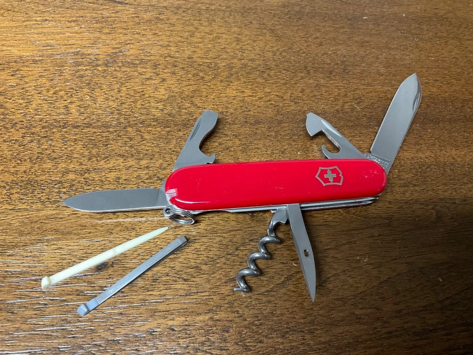 Navaja Suiza Victorinox Spartan 91mm Roja SUIZA Excelente con caja Foto 1 de 4