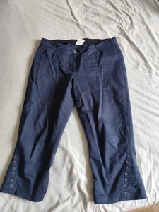 Hose Capri 46 Blau - Bild 1 von 5