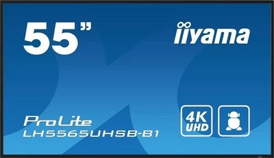 Iiyama Monitor 55 Zoll (139,70cm) LH5565UHSB-B1 UHD (Gebraucht) - Bild 1 von 3