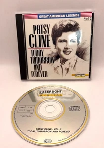 Patsy Cline CD Today Tomorrow and Forever Great American Legends Vol 2 1990 - Imagen 1 de 6