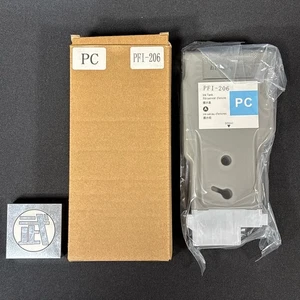 Canon PFI-206 PC Ink Cartridge Compatible Photo Cyan NEW Unopened PFI-206PC - Picture 1 of 7