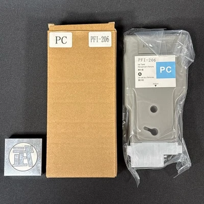 Canon PFI-206 PC Ink Cartridge Compatible Photo Cyan NEW Unopened PFI-206PC - Image 1 of 4