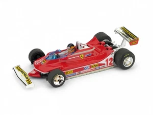 BRUMM R578CH 1/43 Ferrari 312 T4 1979 Long Beach 1º #12 G. Villeneuve Con Piloto - Imagen 1 de 6