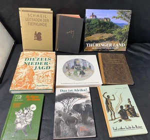 Schmeil Leitfaden Diezels Nieder Jagd Thuringer land GERMAN BOOKS lot! - Picture 1 of 24