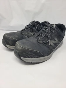 New Balance 412 Black Industrial Alloy Toe Work Safety Shoe MID412B1 Men 11.5 4E - Picture 1 of 10