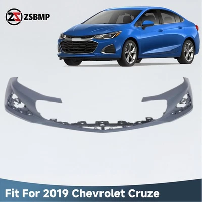 Front Bumper Cover Fascia For Chevrolet Chevy Cruze 2019 Primed 42679642 Foto 1 de 3