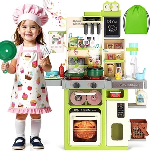 Juego de Cocina Infantil, Easface Play Cocina para Niños Pequeños 1-3 con Sonido y Li... - Imagen 1 de 7