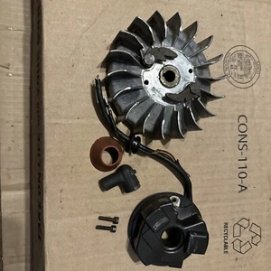 Husqvarna 77L Flywheel And Magneto / Coil. This Did Produce A Blue Spark. HU62 - Picture 1 of 9