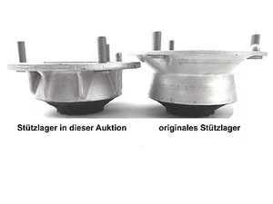 2x verstärkte Domlager 10mm Tieferlegung VA für BMW E90 E81 E46 E60 - Afbeelding 1 van 4