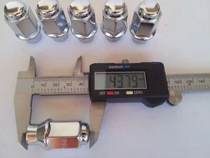 20 x 12mm x 1.5 Extra Turn Wheel Nuts New CRAGAR SS 16" &17" With Taper & Shank - Picture 1 of 5