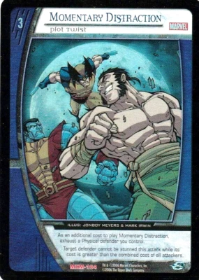 VS System: Momentary Distraction FOIL Playset of 4 Marvel X-Men TCG MINT 2006 - Image 1 of 2