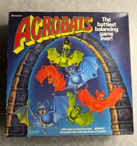 vintage ACROBATS The Battiest Balancing Game Ever 1989 Pressman - Picture 1 of 21