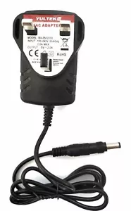 5V Polaroid White Gloss DAB Radio DS360-W Uk mains power supply adaptor cable - Picture 1 of 6