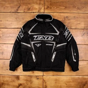 Vintage FXR Racing Jacke L Backshift Racing Biker schwarz - Bild 1 von 8