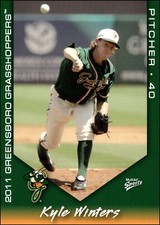 2011 MultiAd #15 Kyle Winters    Greensboro Grasshoppers