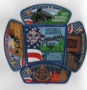 2017 National Scout Jamboree Northeastern PA Council 5 pc Set JSP [NJ2073]