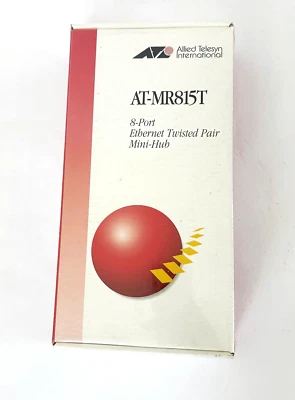 Mini concentrador de par trenzado Ethernet de 8 puertos MR815T - Allied Telesyn International Foto 1 de 4