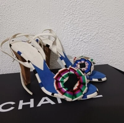 Chanel Verano Tacones Talla 39.5 Foto 1 de 4
