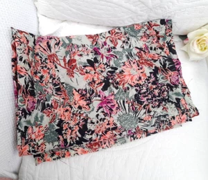 unused FABRIC PIECE,floral,fine,falls well,maybe polyester? 110cm x 300cm,sewing - Picture 1 of 8