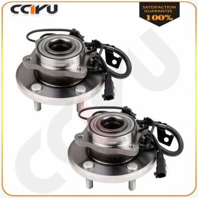 Pair For Ram Promaster  1500 2500 3500 Dodge Journey Rear Wheel Bearing & Hub Foto 1 de 4