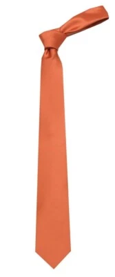 Corbata de cuello lisa oxidada color extra larga para hombre XL corbata formal moda Foto 1 de 2