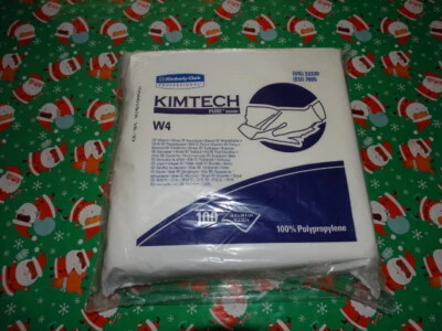 Kimberly Clark KIMTECH 33330 Pure W4 Limpiaparabrisas Seco 12"X12" Paquete de 100 Limpiaparabrisas Nuevo Foto 1 de 3