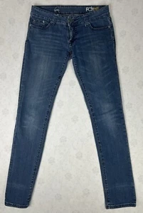 Fox Denim Racing Jeans Size 9/30 Tapered - Picture 1 of 13