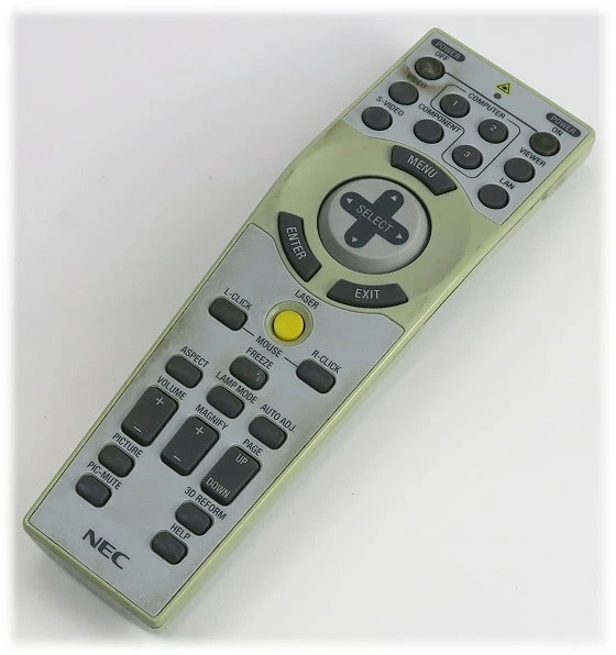 NEC RD424E Fernbedienung Remote für LT280 LT380 NP2000 B-Ware - Bild 1 von 1
