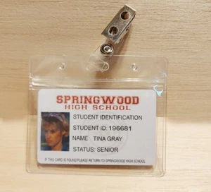 Nightmare on elm street Tina Gray springwood high school ID Card - Picture 1 of 2