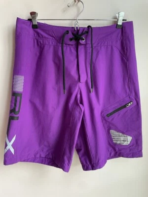 Ralph Lauren RLX Men's Purple Cargo Swim Trunk Board Shorts Size Small - Hot! - Image 1 of 3