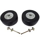 SET OF 2 13X6.5X6 WHITE NO FLAT FRONT TIRE PUNCTURE PROOF REPL 5023136 5023136YP