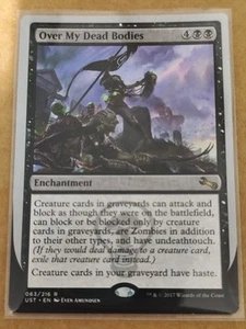 MTG - Over My Dead Bodies - Unstable - 063/216 - Rare - Picture 1 of 2