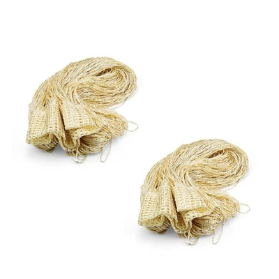 GHFTCCF Porte Rideau, 2 Pièces 100x200cm Frange, Fil Polyester Haute Qualité ... - Photo 1/4