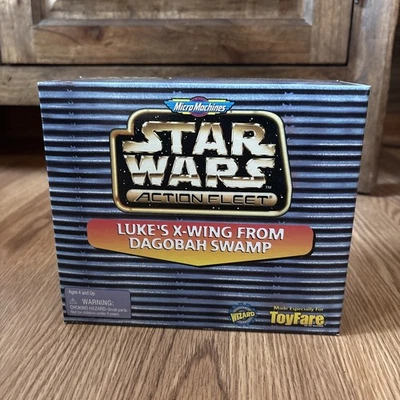 Star Wars Action Fleet Luke's X-Wing From Dagobah Swamp 1998 Micro Máquinas NUEVO Foto 1 de 4