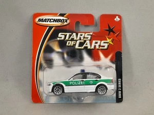 Matchbox BMW 328 i 3 Series Police BMW Serie 3 E36 1:59 EMBALAJE ORIGINAL en tarjeta - Imagen 1 de 8