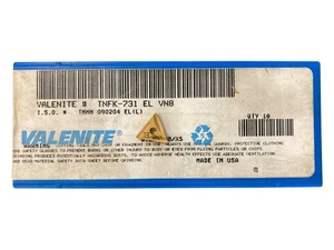 New 1Pc. Valenite TNFK-731 EL Grade: VN8 Carbide Insert - Picture 1 of 1