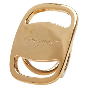 Salvatore Ferragamo Vala Scarf ring Women 【Used】 - Picture 1 of 5
