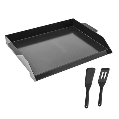 22x16 in Flat Top Griddle Carbon Steel Universal BBQ Grill Pan Cookware - Image 1 of 4