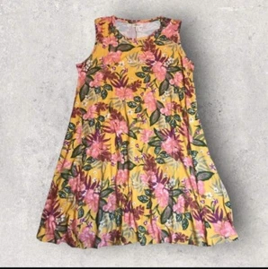 Style & Co Damengröße 1X Plus Blumendruck Rundhalsausschnitt Kleid - Bild 1 von 8