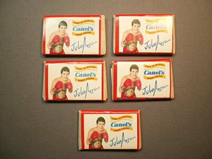 Julio Cesar Chavez - 1980's Canel's Gum - 5 Pieces