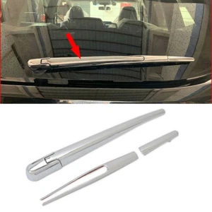 For Subaru Forester 2014-2024 Chrome Rear Window Wiper Noozle Cover Trim Decor - Picture 1 of 8