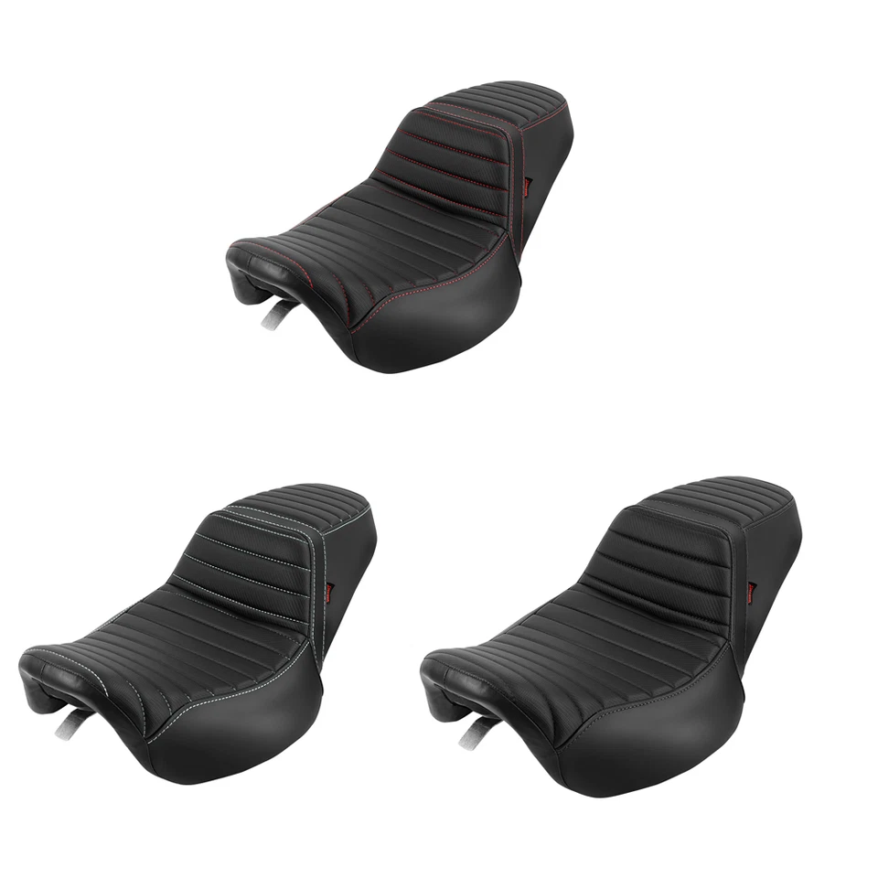 Rider Side w/ SILICA GEL Front Rear 1-Piece Seat For Harley Street Glide	2006-07 - Imagem 1 de 4