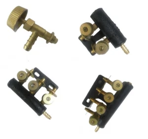 Gas Fire Control Valve Knob Brass Burner Valves Key 1,2,3,4,High Pressure Tap - Picture 1 of 6