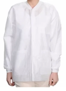 Extra-Safe Lab & Dental Limited-Use / Disposable Jacket Hip Length 3-Pocket L - Picture 1 of 1