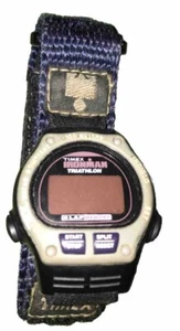 Timex Ironman Triathlon Women's Blue Digital Sport Watch Water Resistant No Batt - Picture 1 of 6