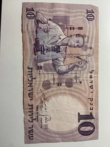 Israel 10 Lira Banknote 1958 Scientist - Picture 1 of 4