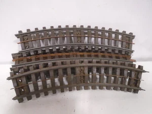 1957-66 LIONEL #31 SUPER O CURVE TRACKS 6 SECTIONS MAKES ONE HALF CIRCLE - Picture 1 of 1