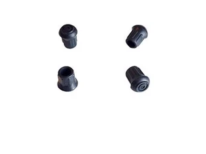 4-Pack 1/2" Durable Rubber Chair Leg Caps, Suitable for Canes, Walking Sticks - Picture 1 of 1