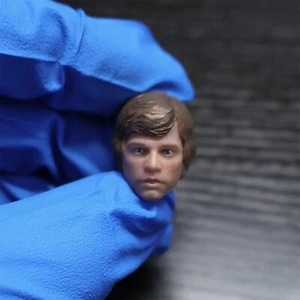 Figuras de acción modelo Luke muñeca pequeña escala 1/12 cabeza de hombre tallada ajuste hágalo usted mismo 6 pulgadas - Imagen 1 de 4