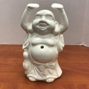 Vintage Orchids of Hawaii White Ceramic Buddha Tiki Mug / Glassware - Picture 1 of 3